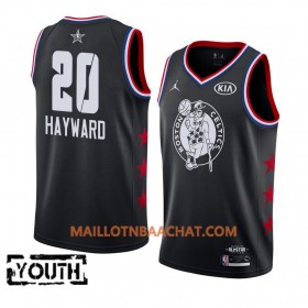 Maillot NBA Boston Celtics Gordon Hayward 20 2019 All-Star Jordan Brand Noir Swingman - Enfant